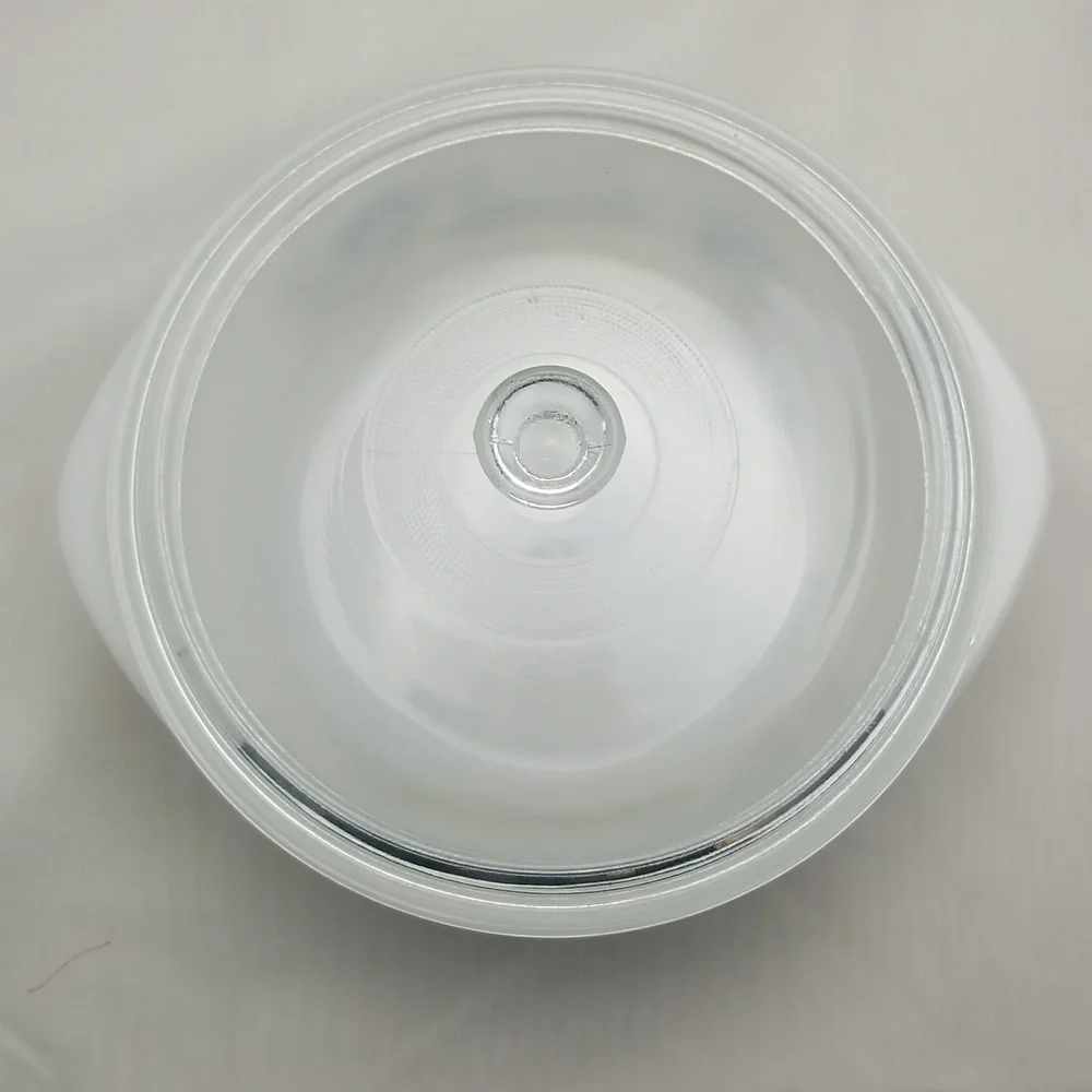 Glasbake Blue Onion Casserole with Lid